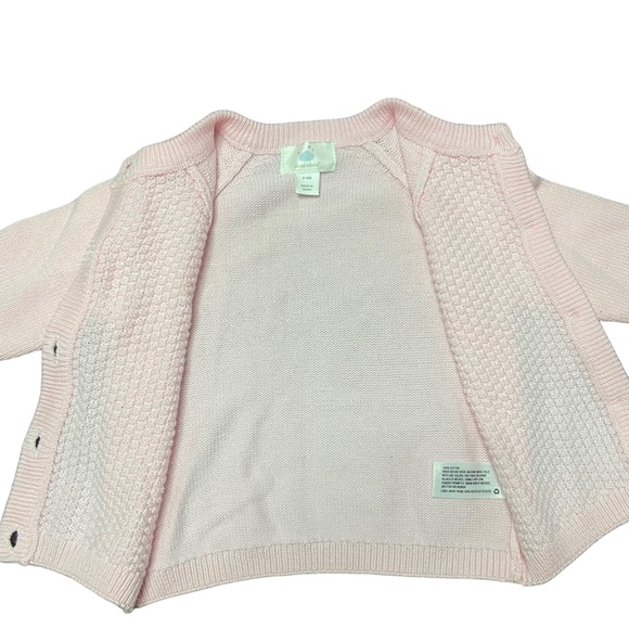 INFANT GIRL SIZE 6-9 MONTHS BUTTON DOWN SWEATER - Picture 3 of 3